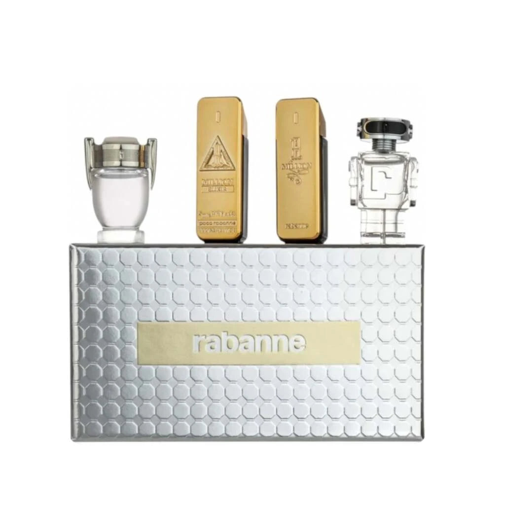 Paco Rabanne Men's Mini Set 4 Gift Set Fragrances