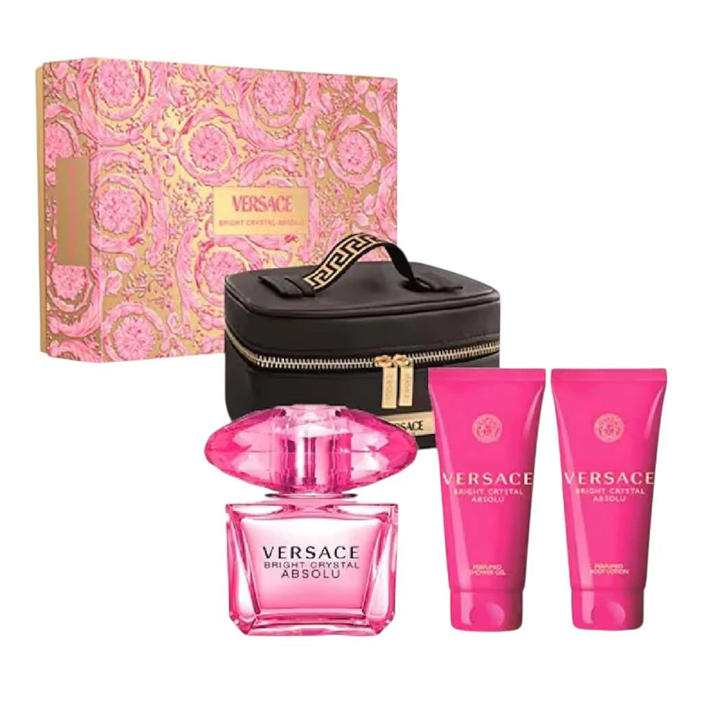 Image of Versace Bright Crystal Absolu set for sale online and in Miami