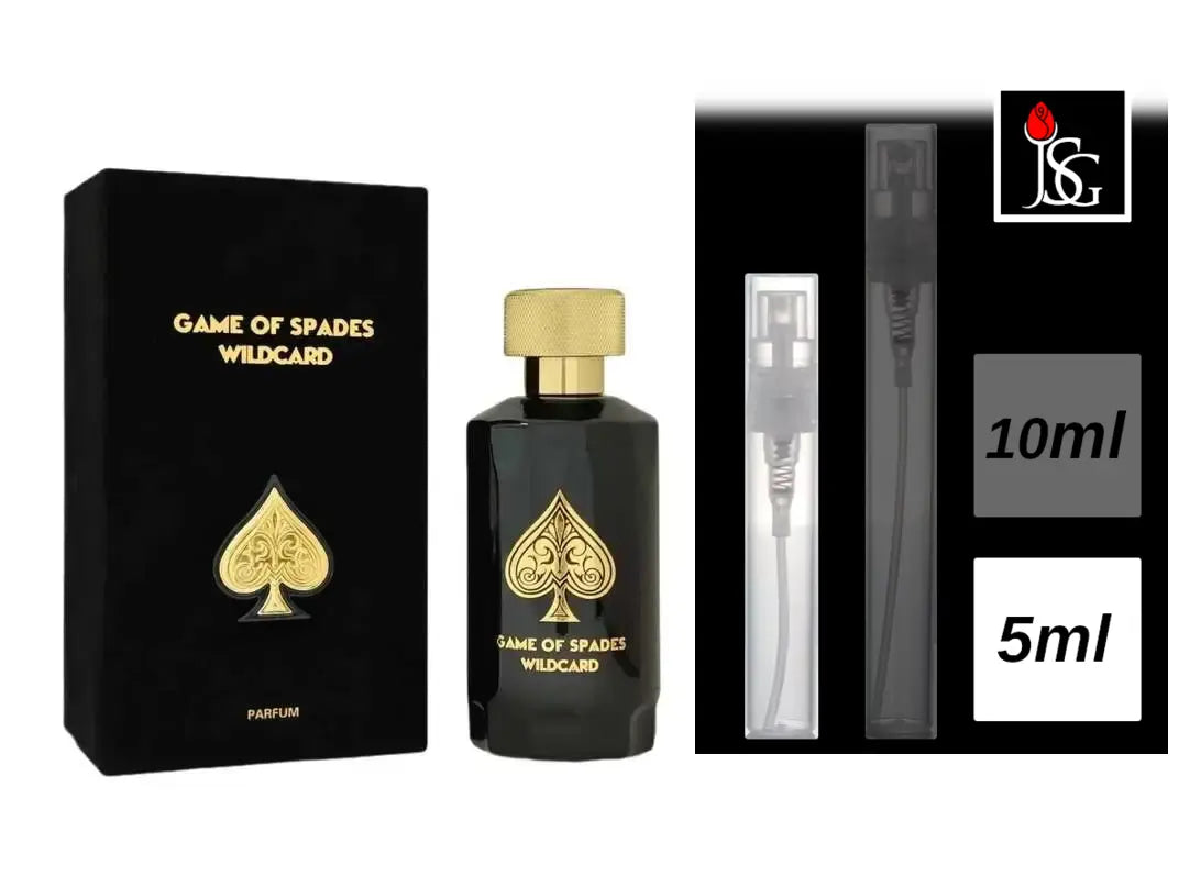Shop for GAME OF SPADES WILDCARD perfume in miami and online 5ml decant