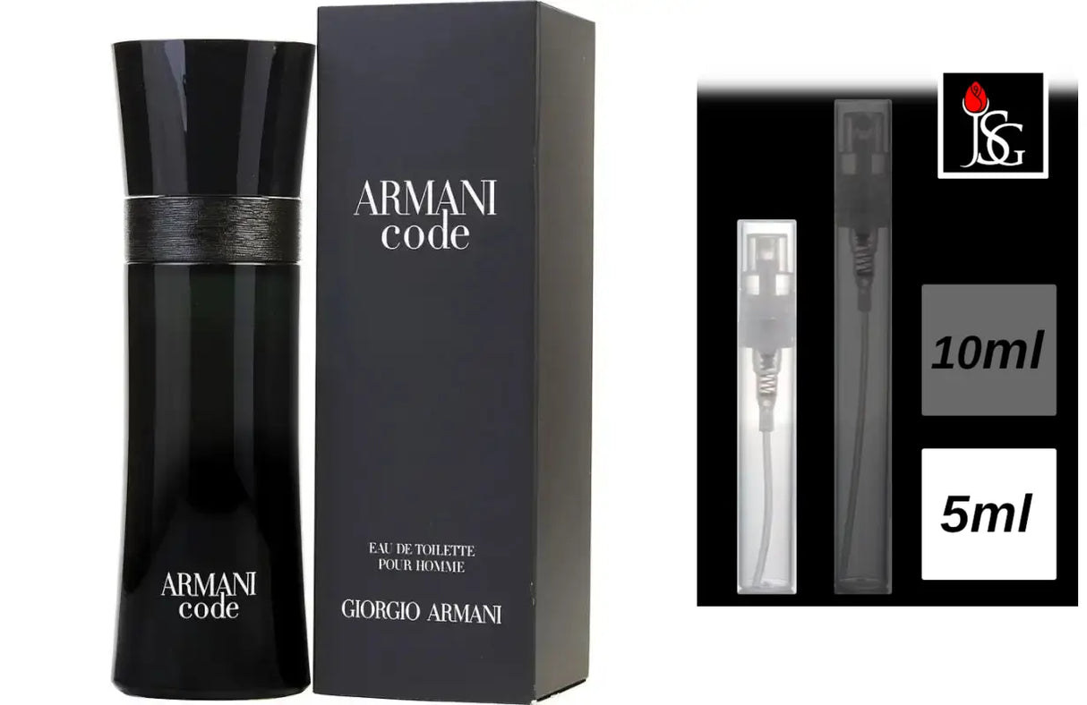 Shop for Giorgio Armani Armani Code Pour Homme Eau De Toilette perfume in miami and online 5ml decant