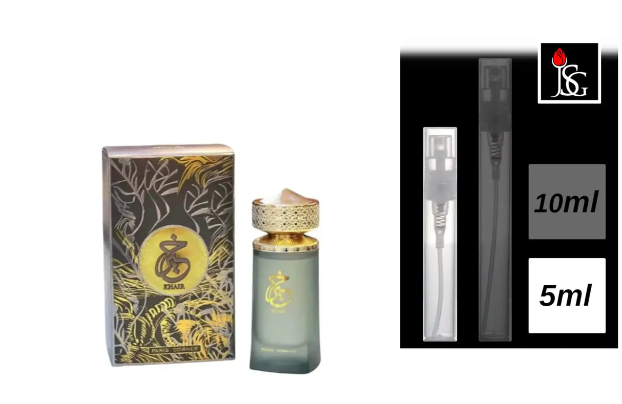 Shop for KHAIR PARIS CORNER perfume in miami and online 5ml decant