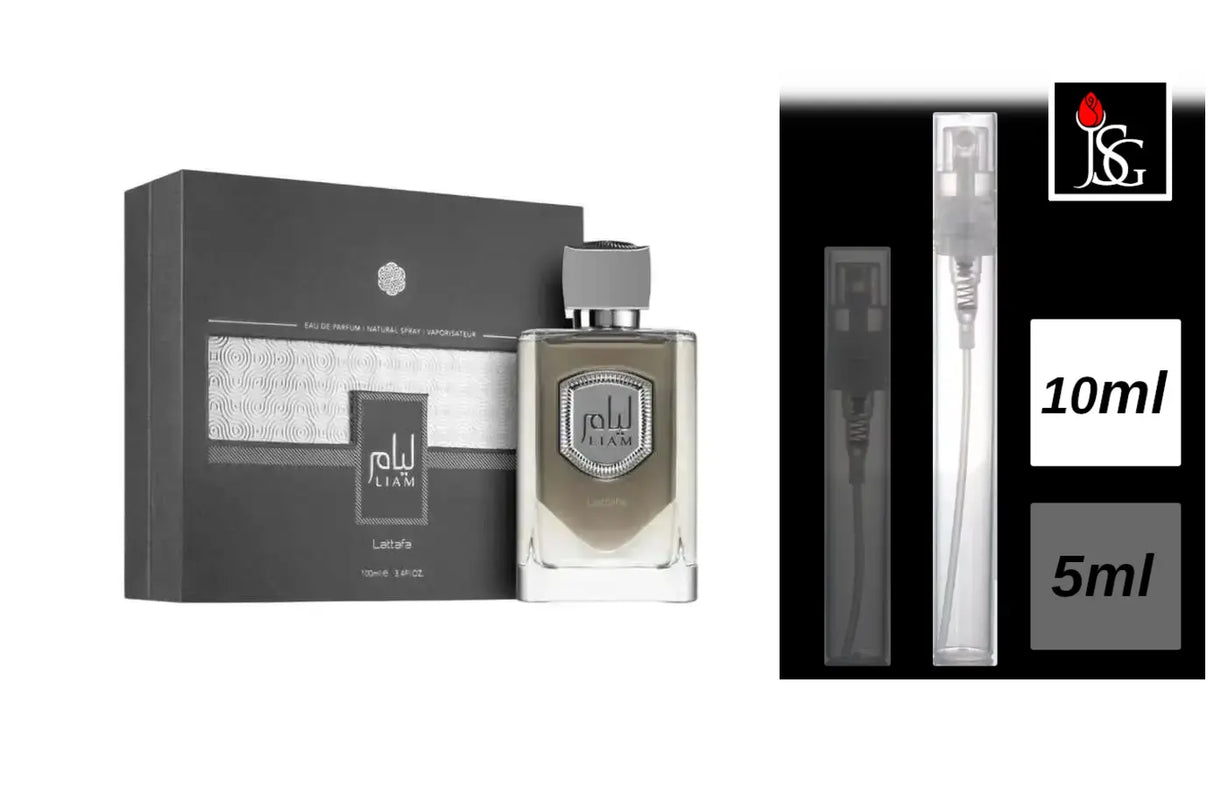 Shop for Lattafa Liam Eau de Parfum perfume fragrance online and in miami 10ml decant