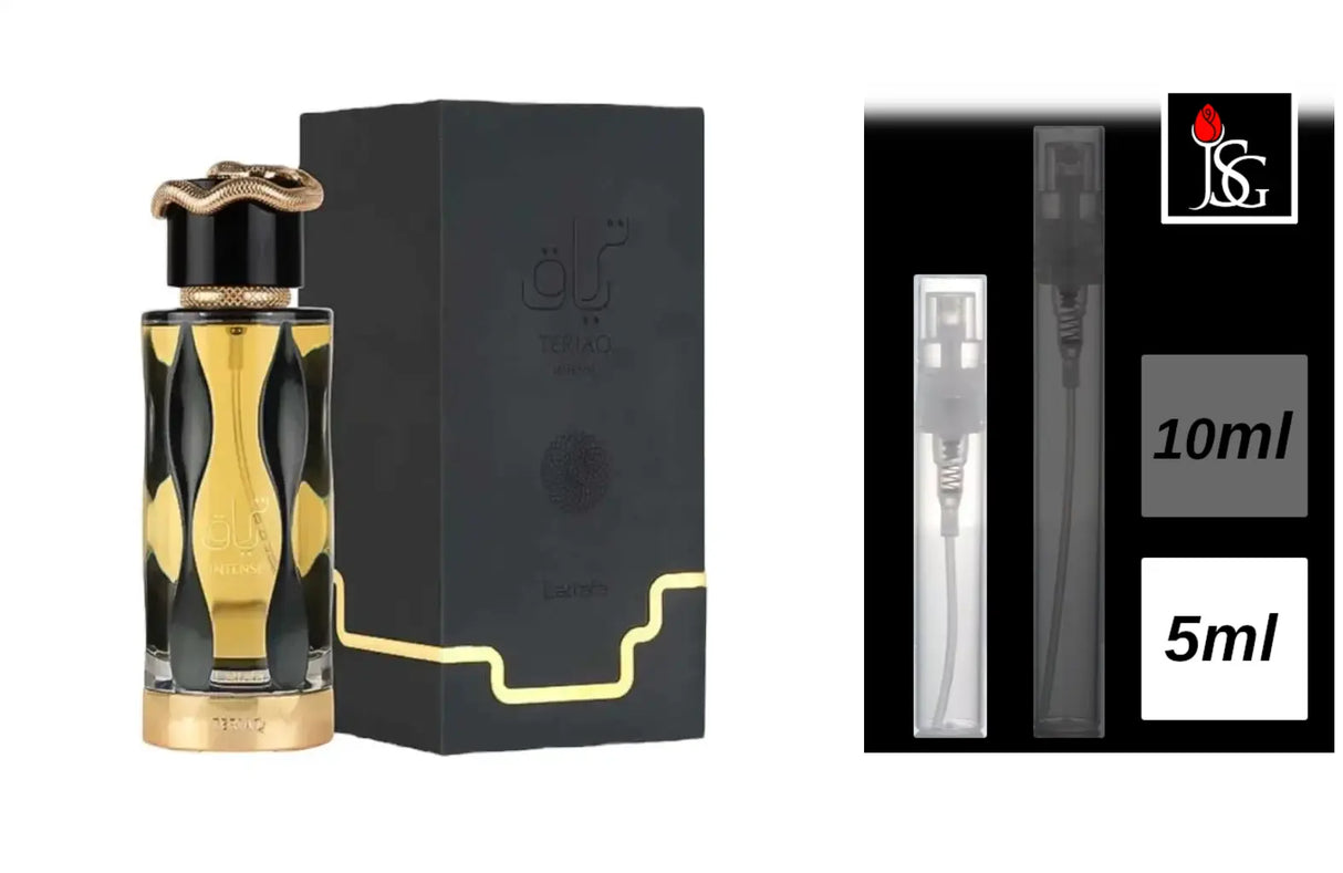 Shop for Lattafa Teriaq Intense perfume in miami and online 5ml decant