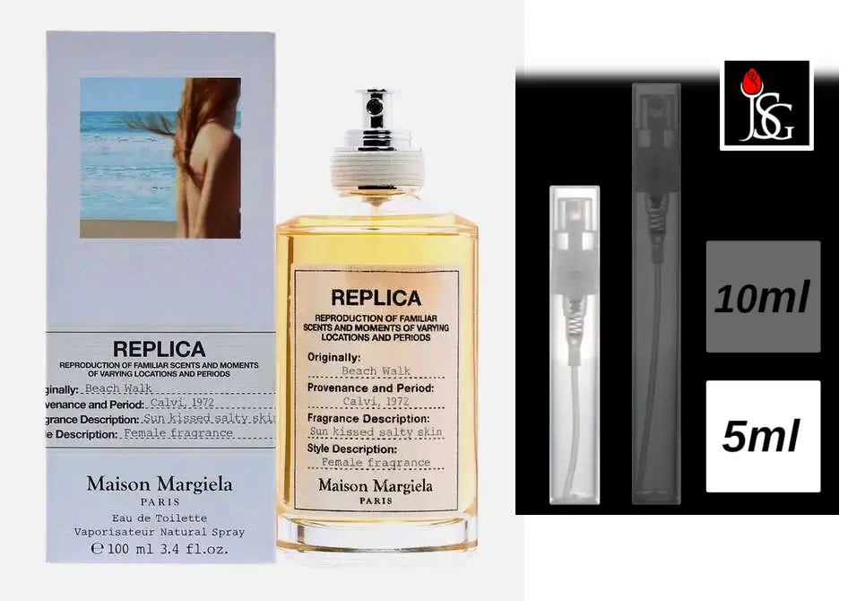 Shop for Maison Margiela Replica Beach Walk perfume in miami and online 5ml decant