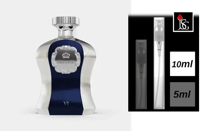 Afnan Highness VI Blue Eau de Parfum, 10ml Decant Sample
