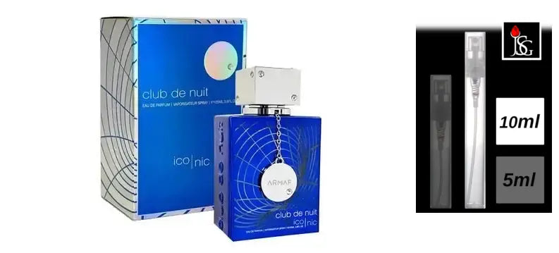 Armaf Club de Nuit Iconic Eau de Parfum, 10ml Decant Sample