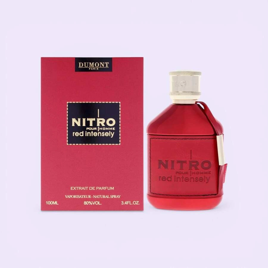 Dumont Nitro Red Intensely Eau de Parfum, 3.4 oz Bottle