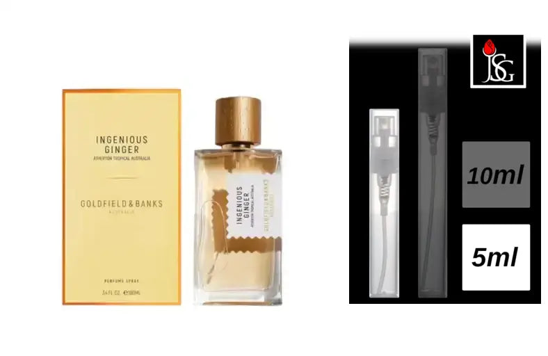 Goldfield & Banks Ingenious Ginger Eau de Parfum, 5ml Decant Sample
