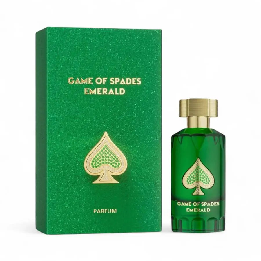 Jo Milano Game of Spades Emerald Parfum, 3.4 oz Bottle