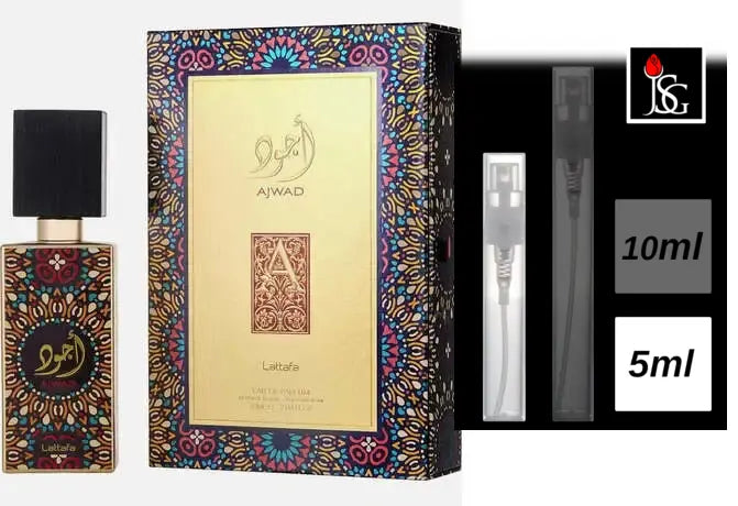 Lattafa Ajwad Eau de Parfum, 5ml Decant Sample
