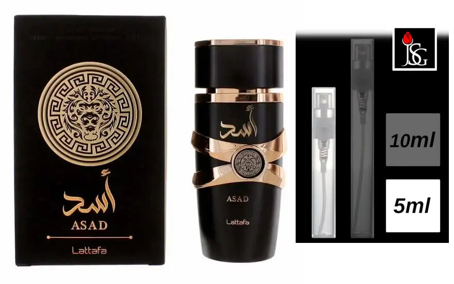 Lattafa Asad Eau de Parfum, 5ml Decant Sample