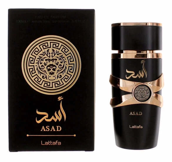 Lattafa Asad Eau de Parfum, 3.4 oz Bottle