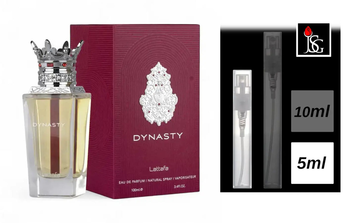 Lattafa Dynasty Eau de Parfum, 5ml Decant Sample