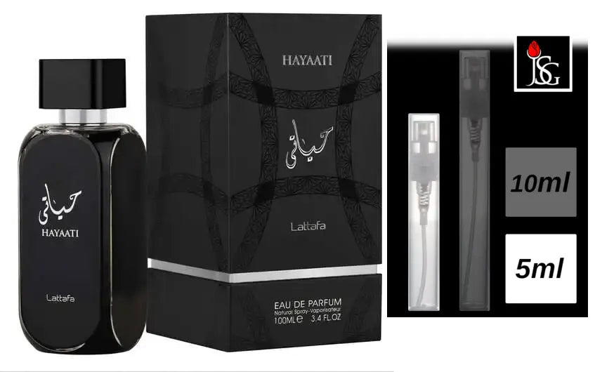 Lattafa Hayaati Eau de Parfum, 5ml Decant Sample