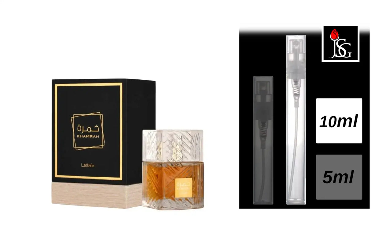 Lattafa Khamrah Eau de Parfum, 10ml Decant Sample