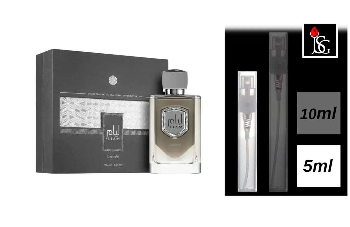 Lattafa Liam Grey Eau de Parfum, 5ml Decant Sample