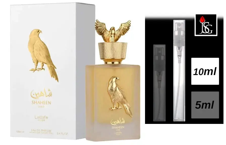 Lattafa Pride Shaheen Gold Eau de Parfum, 10ml Decant Sample