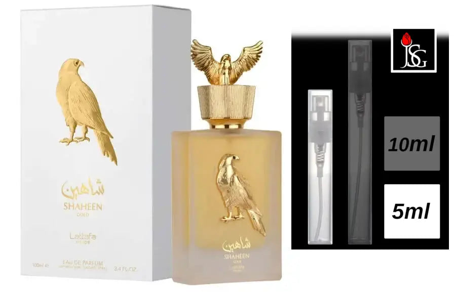 Lattafa Pride Shaheen Gold Eau de Parfum, 5ml Decant Sample
