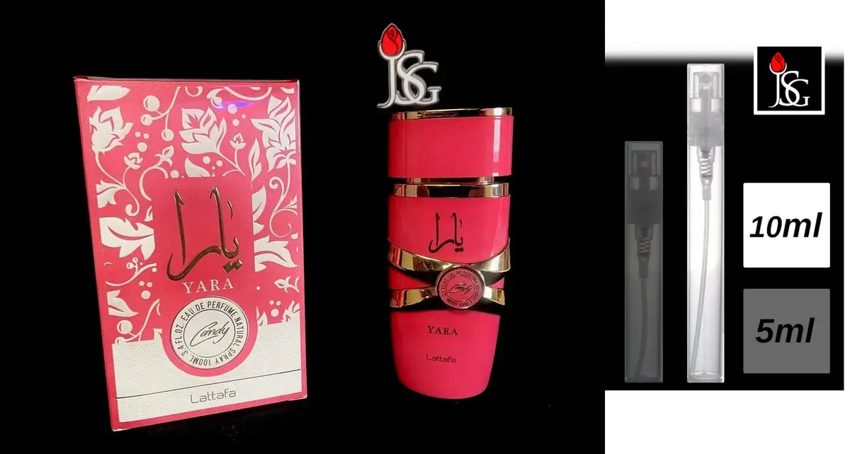 Lattafa Yara Candy Eau de Parfum, 10ml Decant Sample