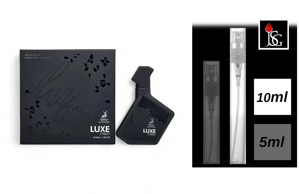 Shop for maison alhambra luxe street edp 3 4 oz perfume fragrance online and in miami 10ml decant