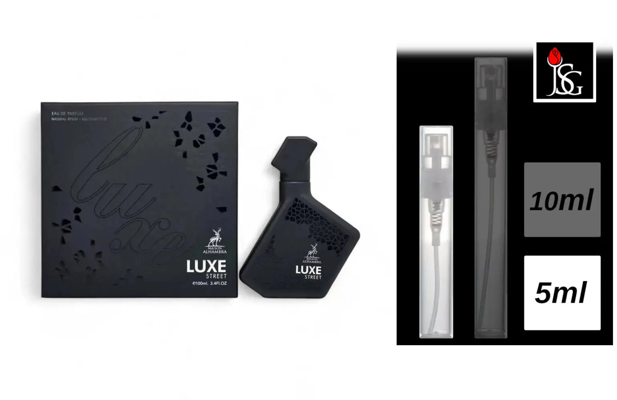 Shop for maison alhambra luxe street edp 3 4 oz perfume fragrance online and in miami 5ml decant