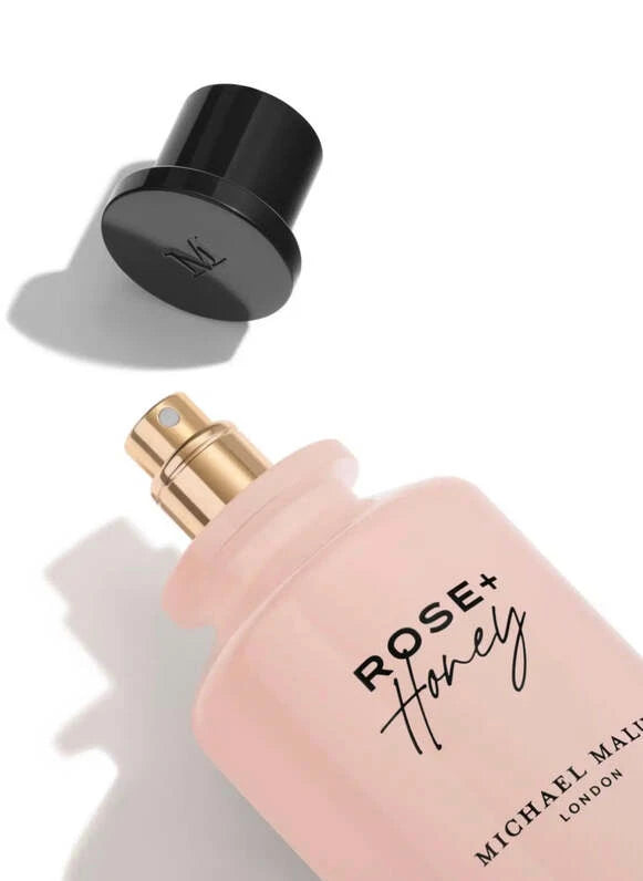 Michael Malul Rose + Honey Eau de Parfum, 3.4 oz Bottle