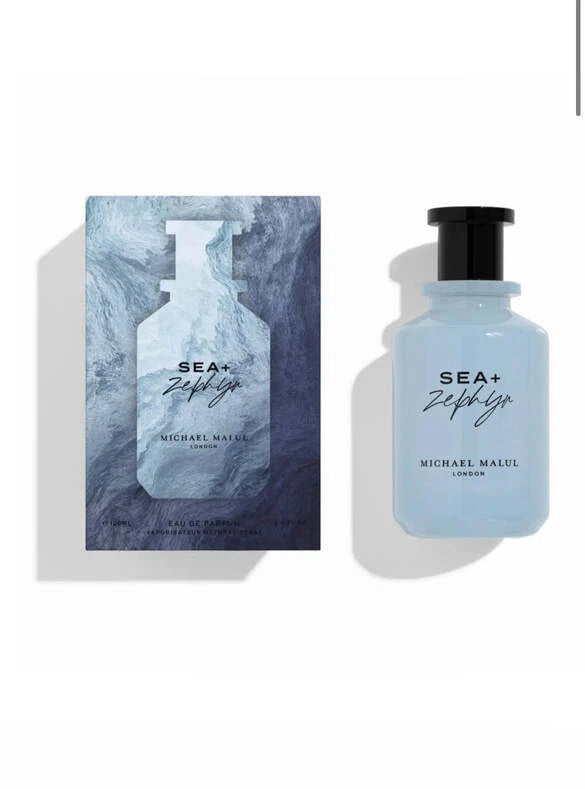 Michael Malul Sea + Zephyr Eau de Parfum, 3.4 oz Bottle