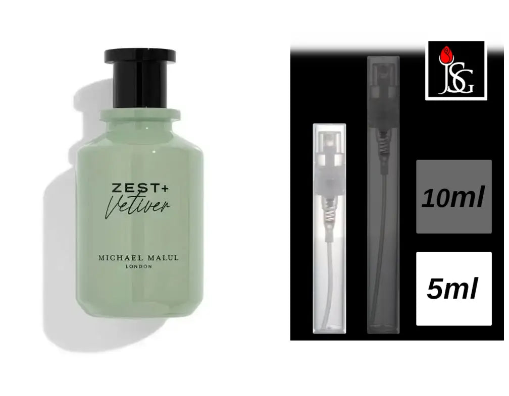 Michael Malul Zest + Vetiver Eau de Parfum, 5ml Decant Sample