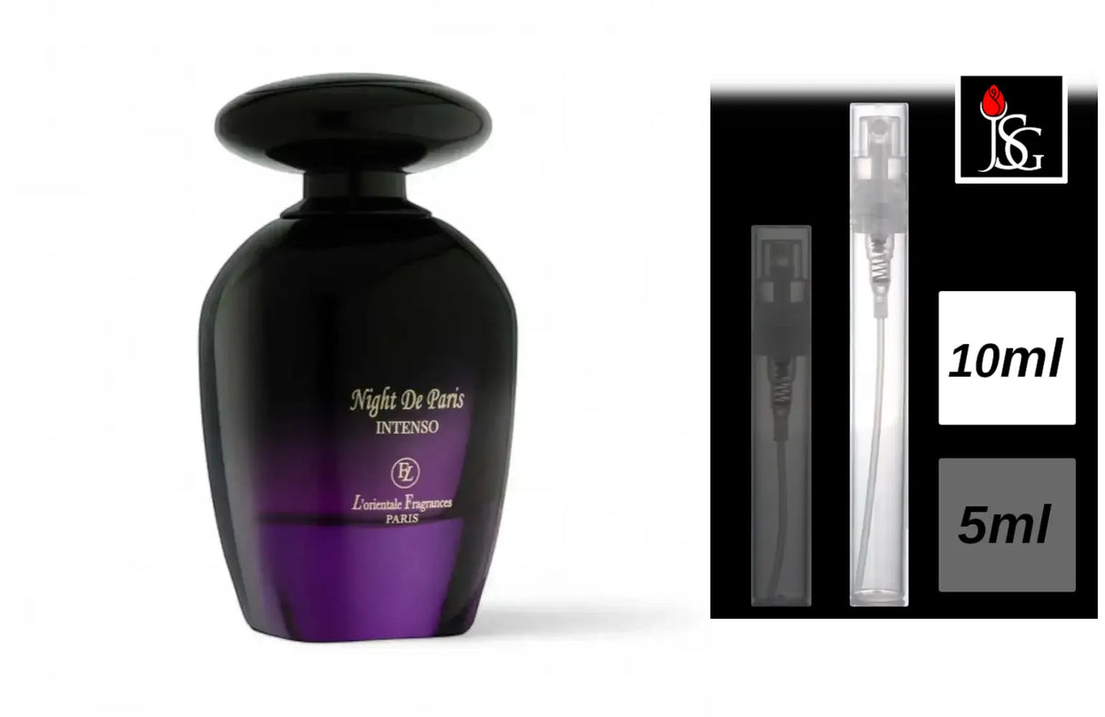 Shop for night de paris intenso eau de parfum 3 4oz perfume fragrance online and in miami 10ml decant