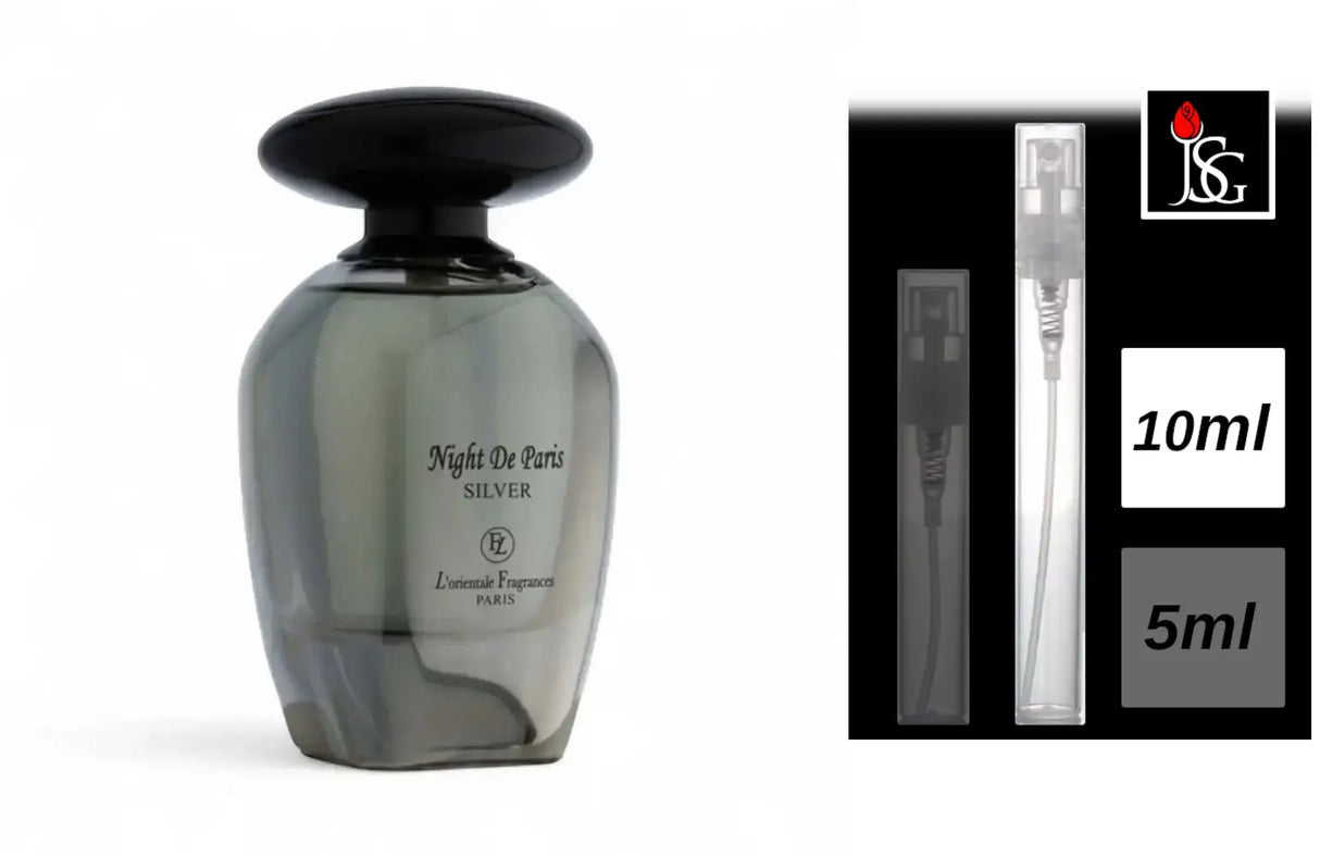 Shop for night de paris silver eau de parfum 3 4oz perfume fragrance online and in miami 10ml decant