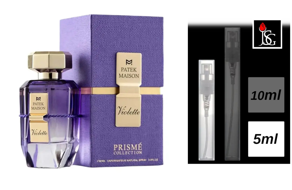 Patek Maison Prismé Collection Violette Eau de Parfum, 5ml Decant Sample