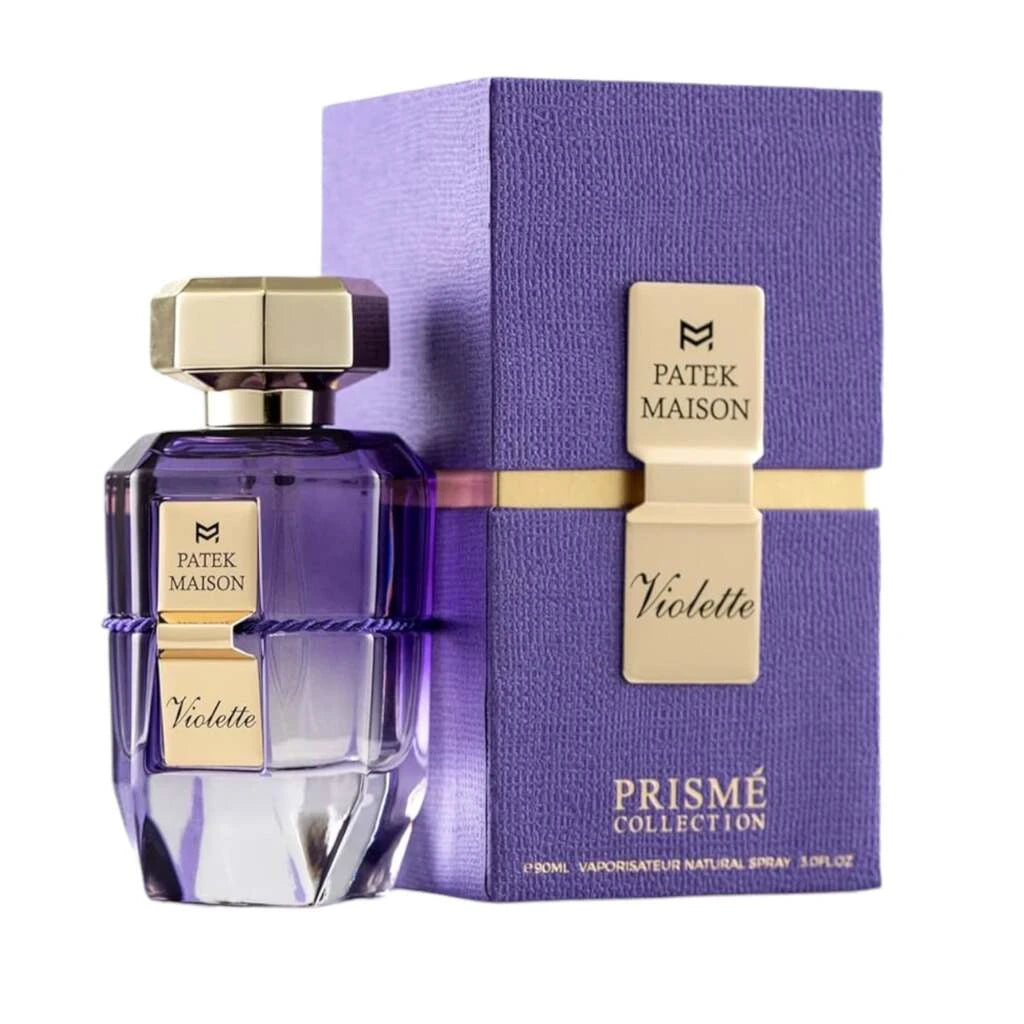 Patek Maison Prismé Collection Violette Eau de Parfum, 3.0 oz Bottle