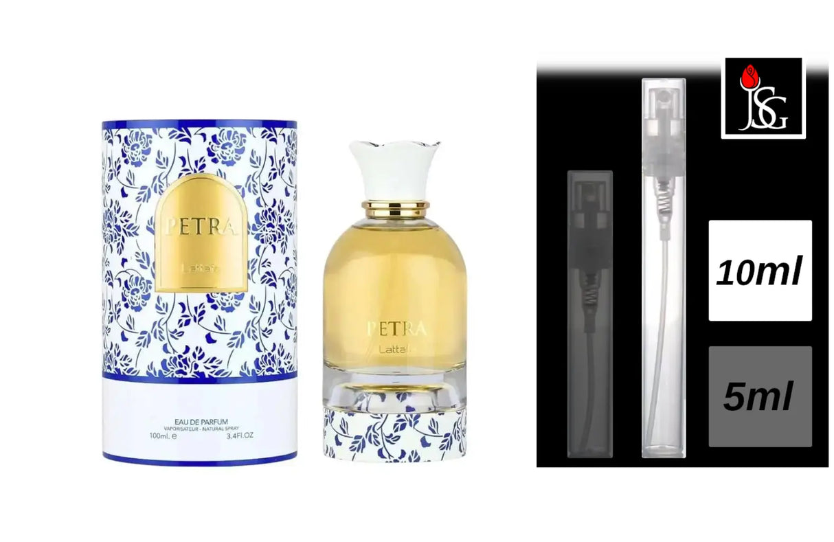 Lattafa Petra Eau de Parfum, 10ml Decant Sample