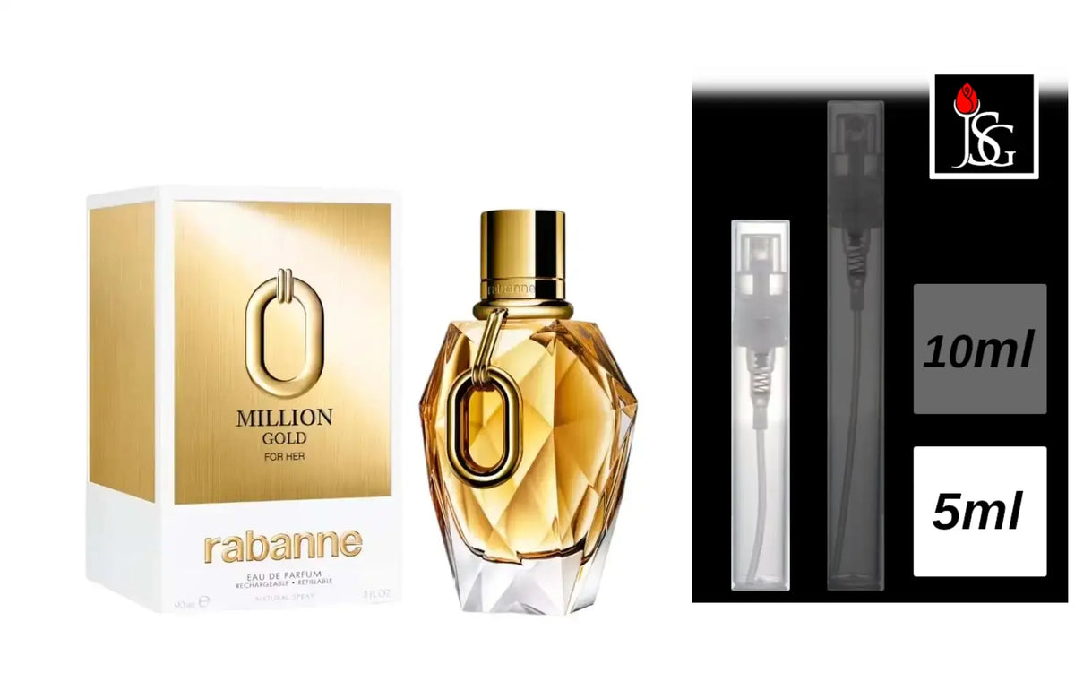 Paco Rabanne Million Gold For Her Eau de Parfum, 5ml Decant Sample