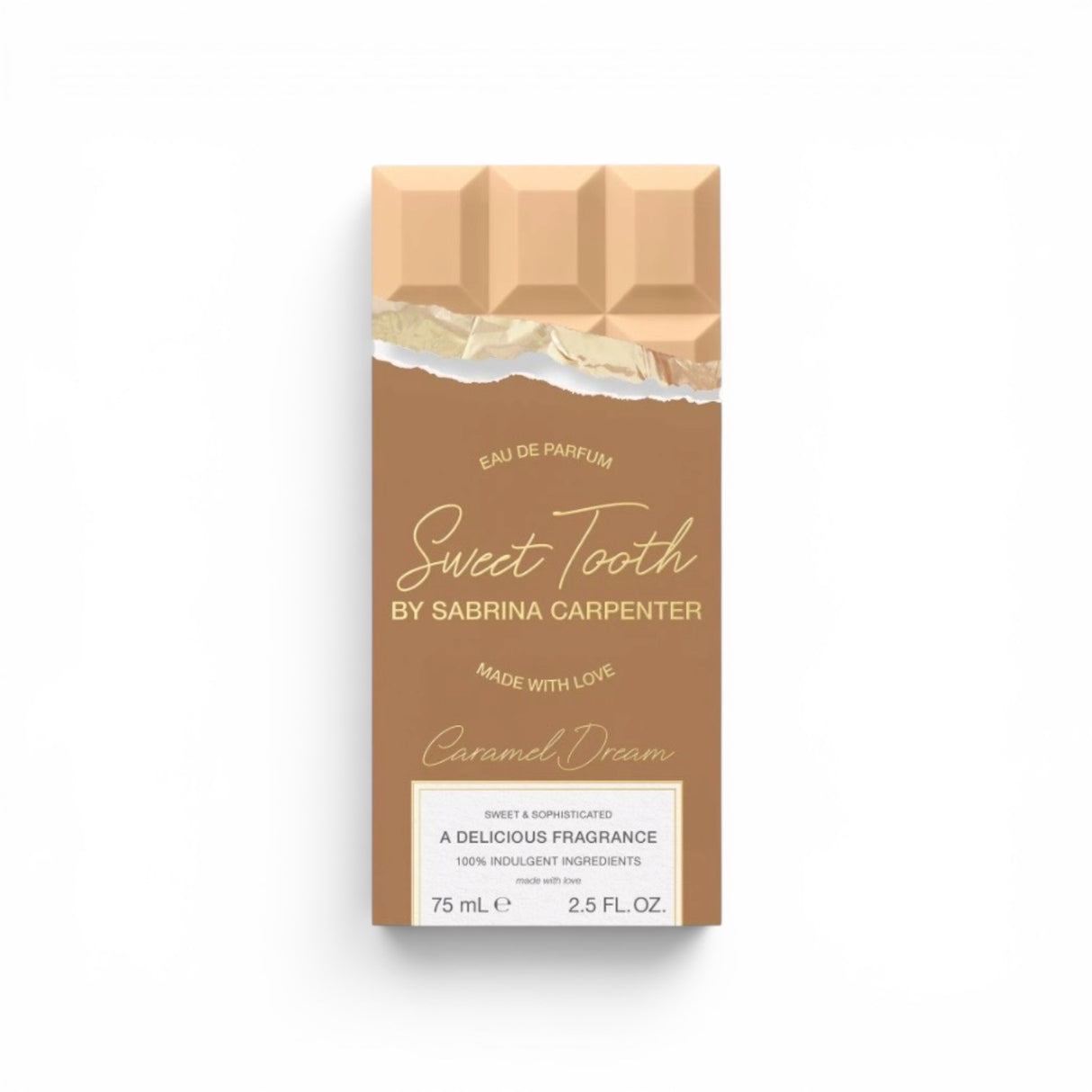 Sabrina Carpenter Sweet Tooth Caramel Dream Eau de Parfum, 2.5 oz Bottle