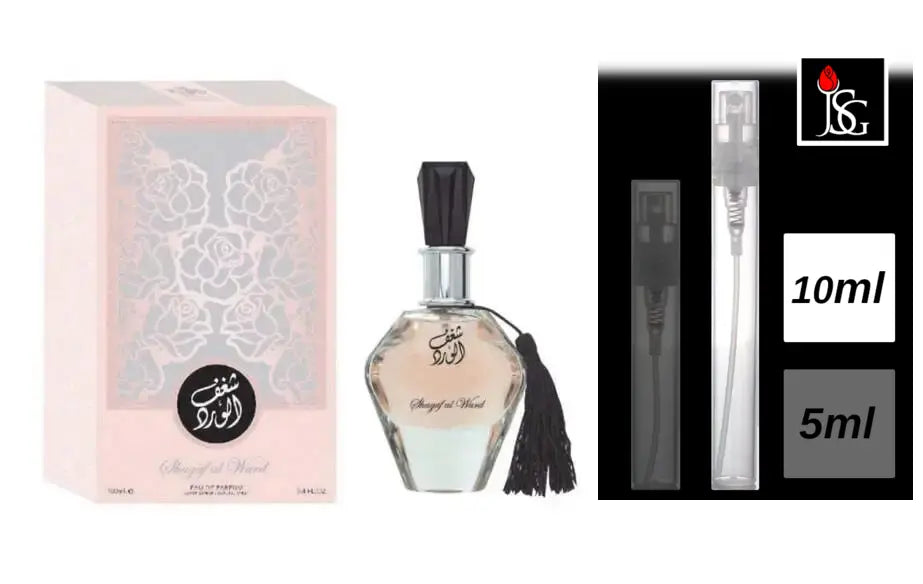 Al Wataniah Shagaf Al Ward Eau de Parfum, 10ml Decant Sample