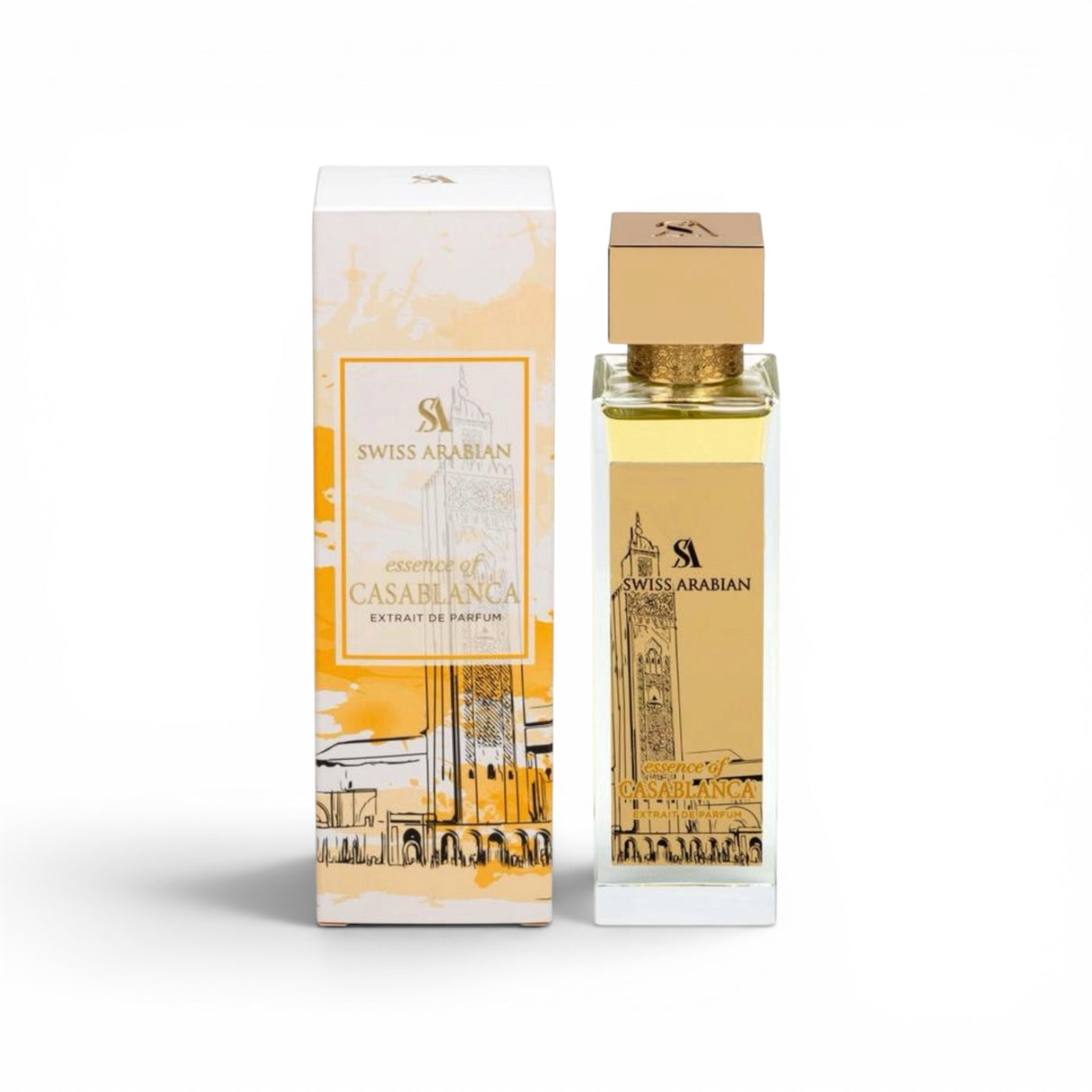 Swiss Arabian Essence of Casablanca Eau de Parfum, 3.4 oz Bottle