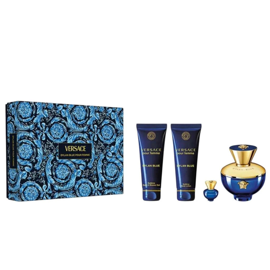 Versace Dylan Blue Pour Femme Eau de Parfum 4-Piece Gift Set