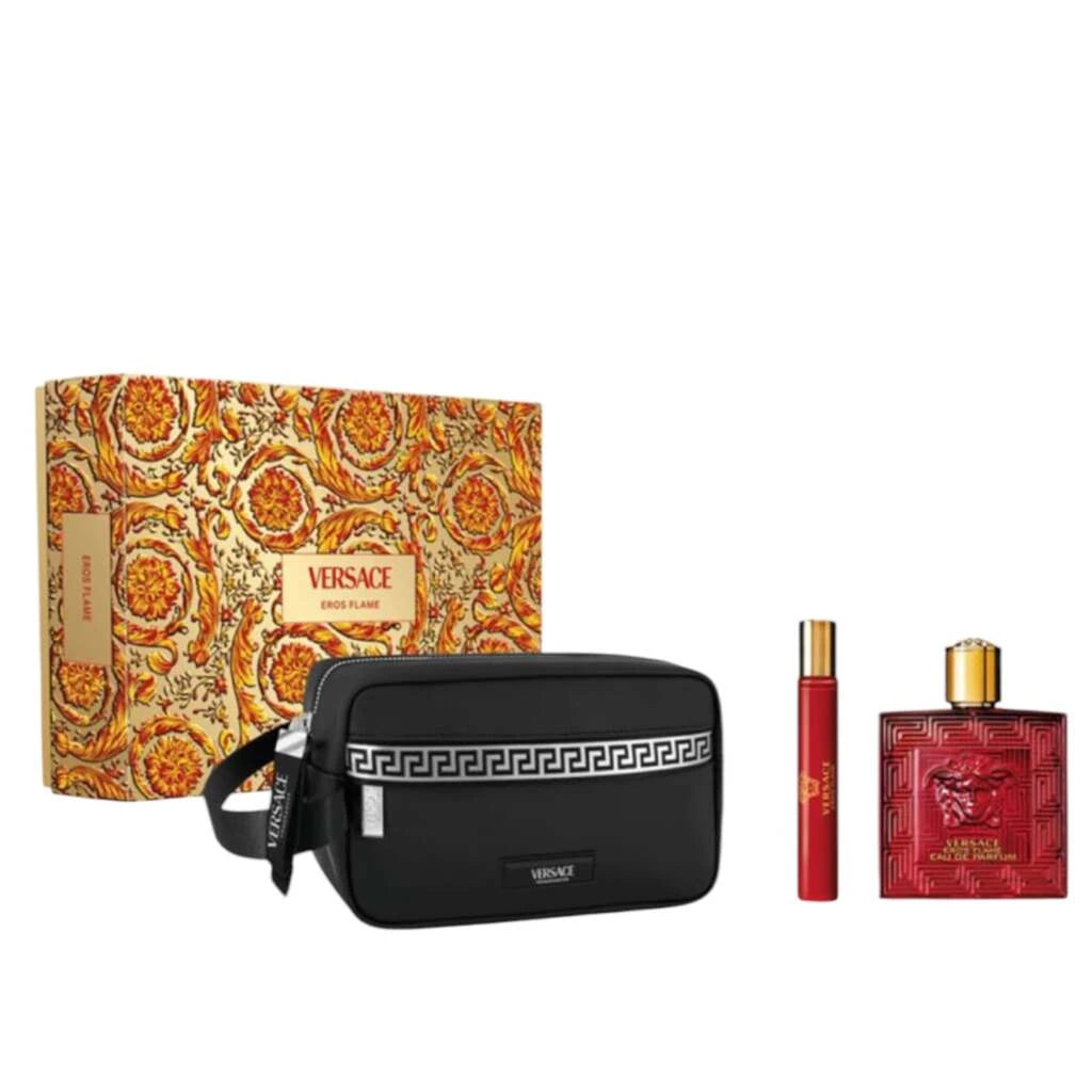 Versace Eros Flame Eau de Parfum 3-Piece Gift Set