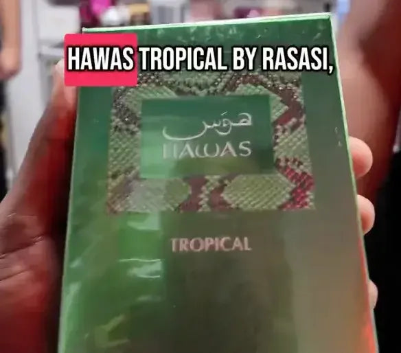 Rasasi Hawas Tropical Unboxing by Jean Smell Good - Jean Smell Good