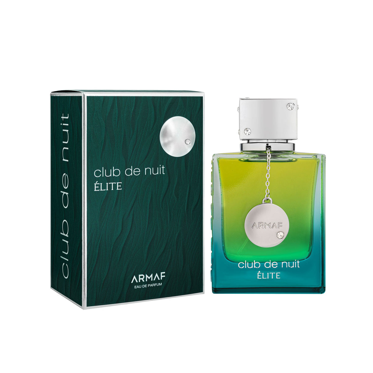 Armaf Club De Nuit Elite Eau de Parfum 105ml bottle with packaging group shot
