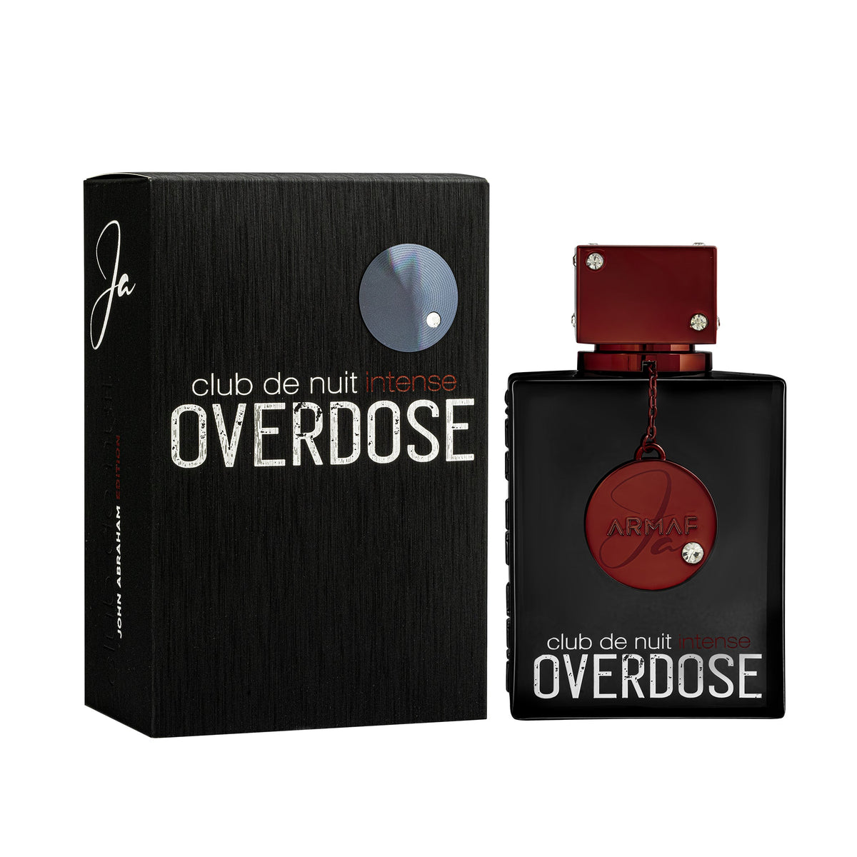 Armaf Club De Nuit Intense Overdose Extrait de Parfum 105ml bottle and packaging group shot