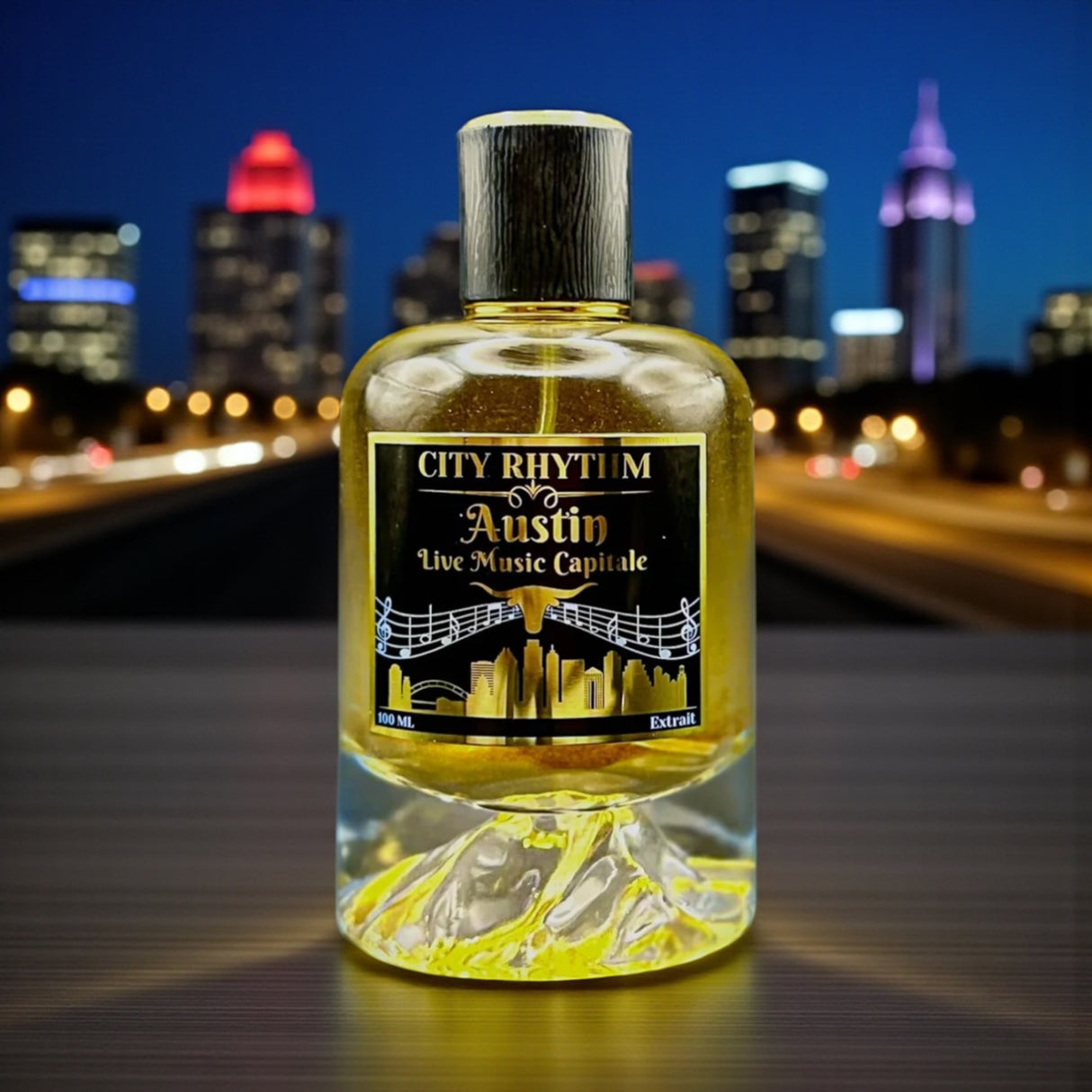 City Rhythm Austin Extrait Parfum 3.4 oz 100ml
