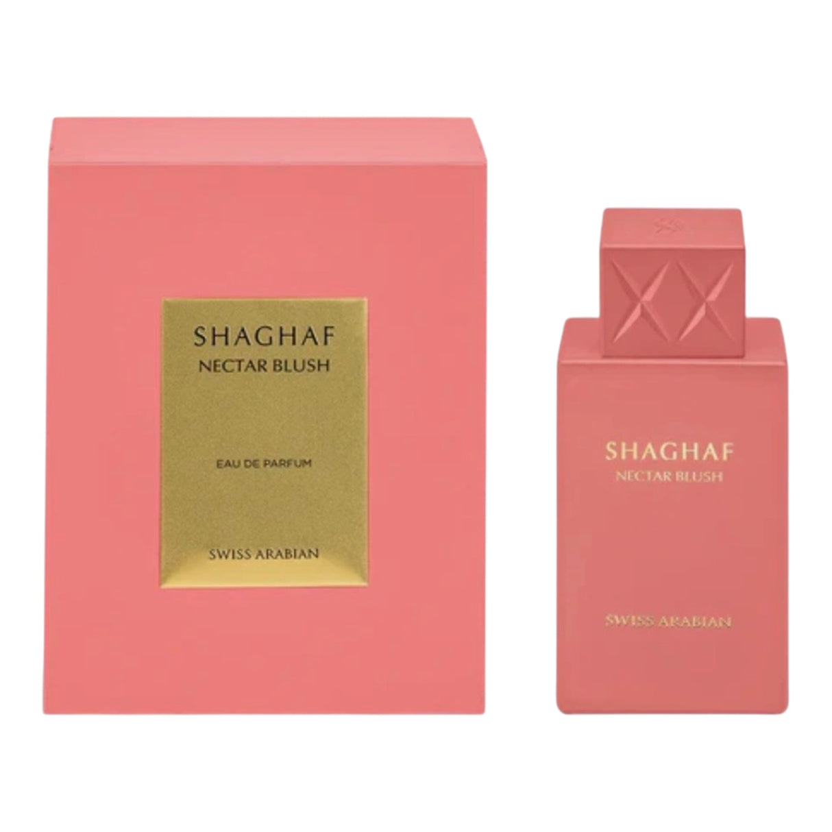 Swiss Arabian Shaghaf Nectar Blush Eau de Parfum, 1.7 oz Bottle