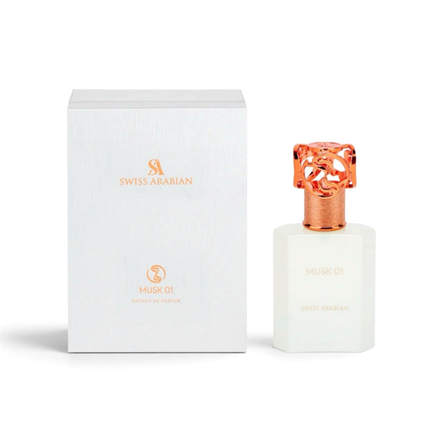 Swiss Arabian Musk 01 Extrait de Parfum, 1.7 oz Bottle