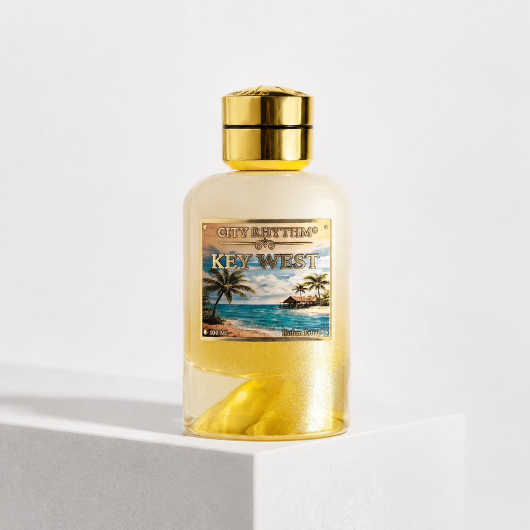 City Rhythm Key West Extrait Parfum, 100 ml Bottle