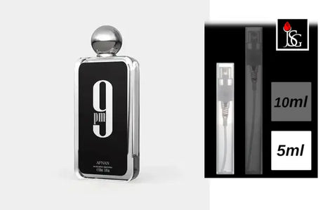 Shop for AFNAN 9 PM Eau de Parfum Concentree perfume in miami and online 5ml decant