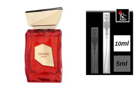 Shop for CHAOS extrait perfume fragrance online and in miami 10ml decant