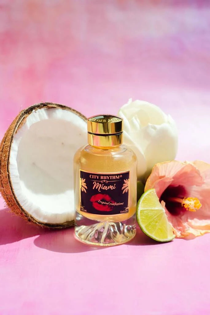 Shop for CITY RHYTHM Miami Tropical confessions Extrait perfumes online and in miami