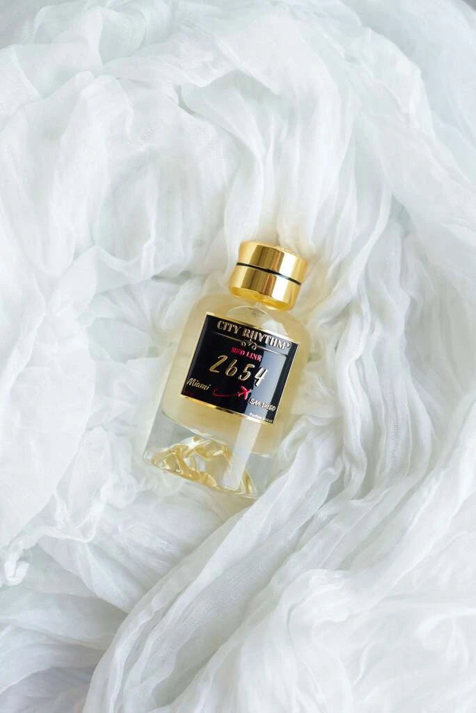 Shop for CITY RHYTHM Red Line 2654 Miami San Diego Parfum Extrait perfumes online and in miami